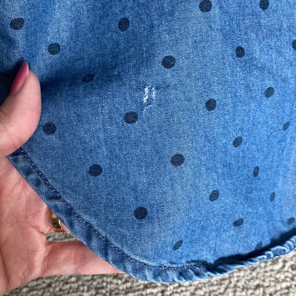 Vans Polka Dot Button Down Shirt - FLAW - Picture 7 of 10